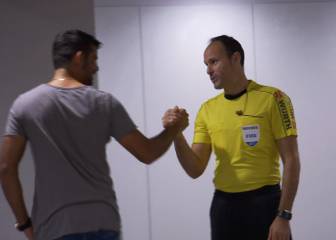 La emoción de Mateu al reencontrarse con Diego Costa