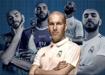Su ojito derecho: todas las defensas de Zidane a Benzema