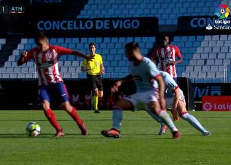 El regate de grande del fútbol que hizo Correa: dos rivales helados