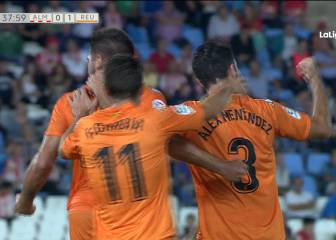 Un gol de Borja da los tres puntos al Reus en Almería