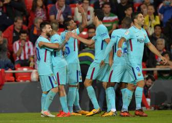 El Barça se lleva el triunfo en el regreso de Valverde a San Mamés