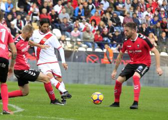 El Rayo rescata un punto ante un voluntarioso Albacete