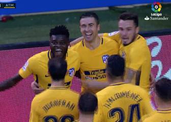 Thomas devuelve la sonrisa al Atleti en el descuento