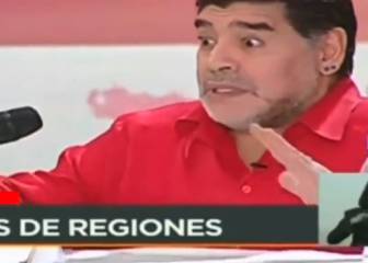 Maradona se tira flores a sí mismo y Maduro le da la razón