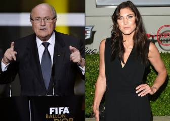 Hope Solo acusa a Sepp Blatter de abuso sexual