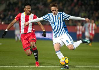 Girona y Real Sociedad no pasan del empate en Montilivi