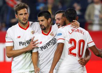 Muriel y Nolito remontan y dan la victoria al Sevilla en el Pizjuán