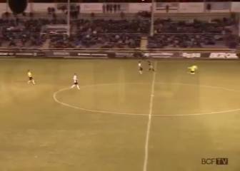 Desde su campo y en el último minuto: la hazaña del portero del Burgos