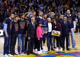 Aplastante triunfo del Barça en el homenaje a 'La Bomba' Navarro