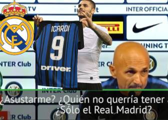 El 'miedo' de Spaletti a que el Real Madrid fiche a Icardi