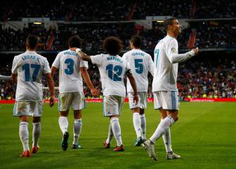 Victoria agónica del Real Madrid ante un Málaga aguerrido
