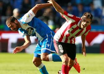 Depor y Athletic reparten puntos en un partido de ida y vuelta