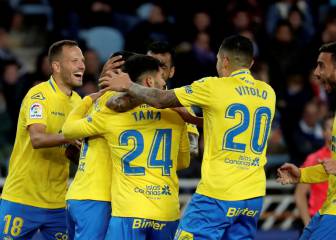 Las Palmas sorprende a la Real y rasca un punto en Anoeta