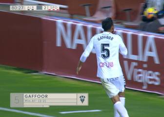 El Albacete rescata un punto ante el Sporting gracias a Gaffoor
