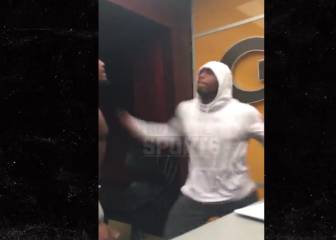 Terrible pelea entre compañeros: el golpe es tan atroz que se queda inconsciente en el acto