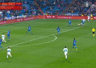El extraño efecto paranormal del balón en el gol del Madrid