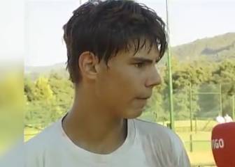 The teenage 'King of Clay' Nadal preferred playing on grass!