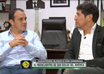 'Bam-Bam' Zamorano y Cuauhtémoc Blanco... se juntaron los cracks