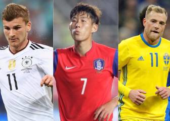 Los tres cracks a los que se medirá México en la fase de grupos de Rusia 2018