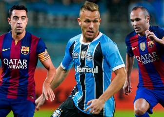 Arthur: descubran a la promesa que recuerda a Xavi y a Iniesta