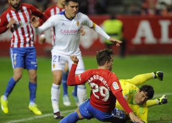 Triunfo de oro del Zaragoza ante un inoperante Sporting
