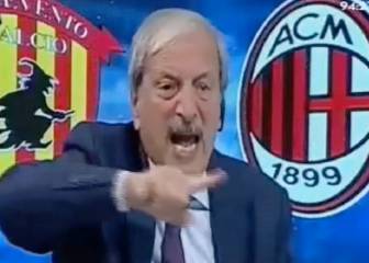 Locura en la TV con el gol del portero del Benevento: 