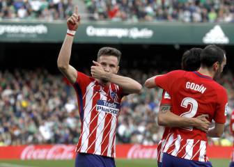 Saúl rescata al Atlético