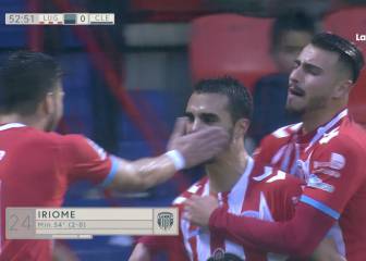 El Lugo golea a la Cultural y se coloca colíder junto al Huesca