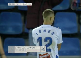 Samuele Longo le da tres puntos de oro al Tenerife en el Heliodoro