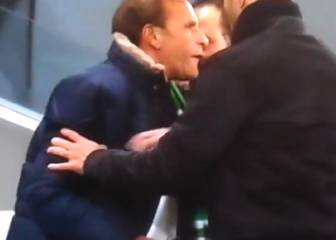 ¡Insólito!: El presidente del St. Éttinne bajó a por el árbitro