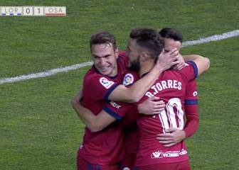 Coris acerca a Osasuna al playoff con su golazo en Lorca