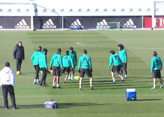 El Real Madrid ultima su preparación para el sábado