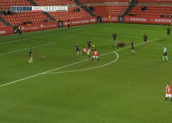 Descomunal golazo de volea de Maikel Mesa: ¡vaya escorzo!