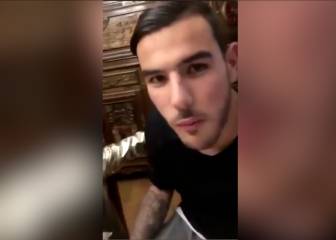 Imperdible la cara de Theo cuando su hermano Lucas se mofa del Madrid