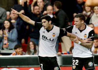 Guedes se viste de Rey Mago en la remontada del Valencia