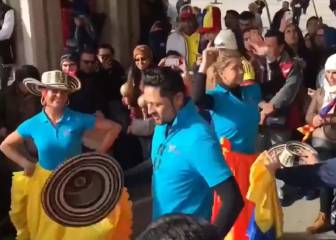 Con Mina en Barça, Colombia hace fiesta en el Camp Nou