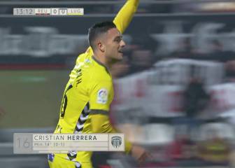 El gol de Cristian Herrera acaba con la mala racha del Lugo
