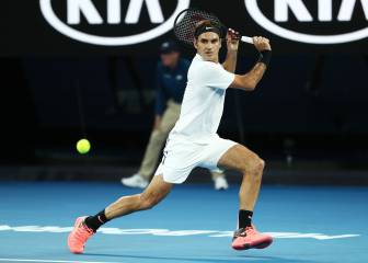 Federer gana con comodidad y se mete en segunda ronda