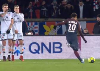 Será el Dijon, pero estos goles de Neymar fueron de museo