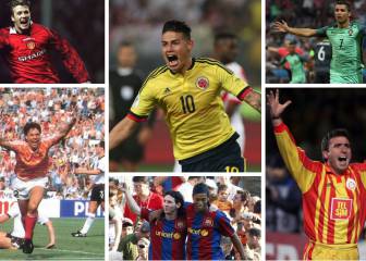 James, Dinho, Messi... 11 goles iguales de jugadores distintos