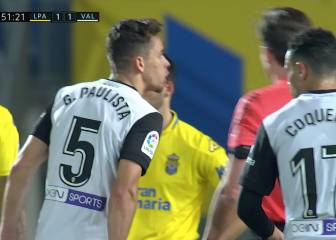 Gabriel desató con el penalti y la roja la furia de Marcelino