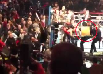 No se recuerda nada igual en el boxeo: pelea salvaje entre el público... volaron las sillas