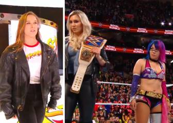 Ronda Rousey llega al ring de la WWE y la gente enloquece