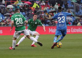 Ni Getafe ni Leganés encuentran el gol bajo la nieve