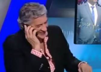 Imperdible! Rafael Puente deja el micrófono por el teléfono