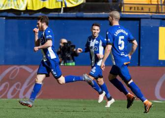 El Alavés toma aire a costa de un Villarreal bastante gris