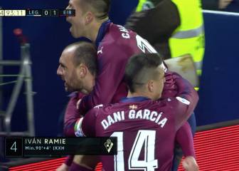 El Eibar se sube al tren europeo con un cabezazo en el 94'