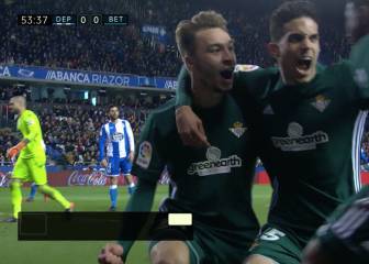 El Dépor de Seedorf se queda sin orgullo y el Betis le quiebra