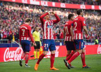 Gameiro revolucionó el partido y dio la victoria al Atlético