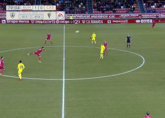 El Cádiz cae frente al Numancia y pierde la segunda plaza